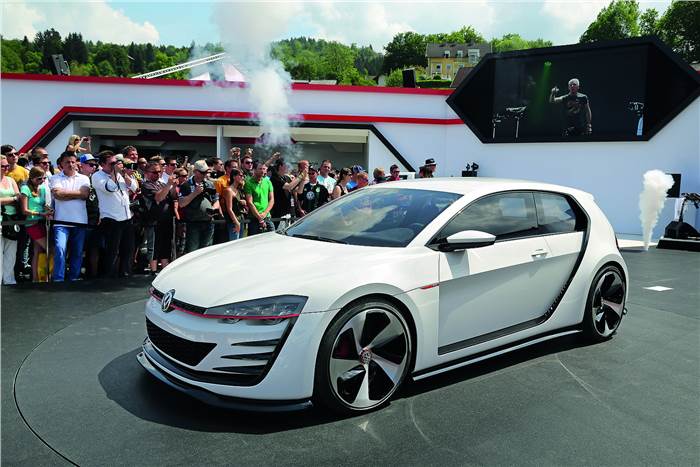 VW unveils new Golf GTI concept